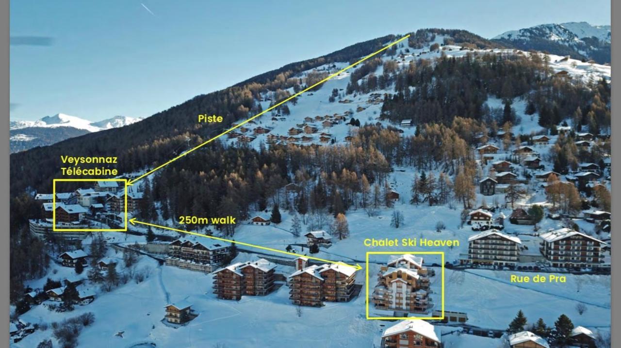 Ski Heaven 7 Veysonnaz Dış mekan fotoğraf